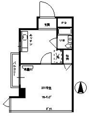 金子ビルの物件間取画像